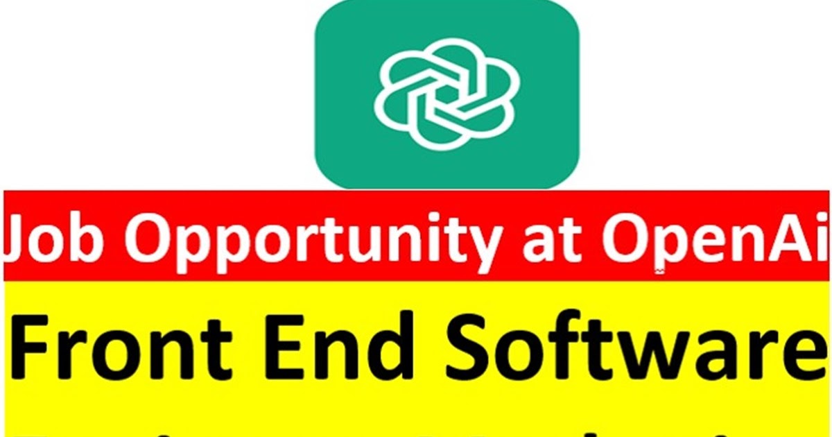 Job opportunity at OpenAI: Front End Software Engineer, Marketing - newsplus