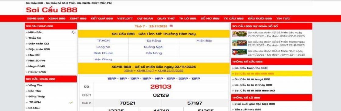Soi Cầu 888 Soi Cầu Xổ Số 3 Miền Cover Image
