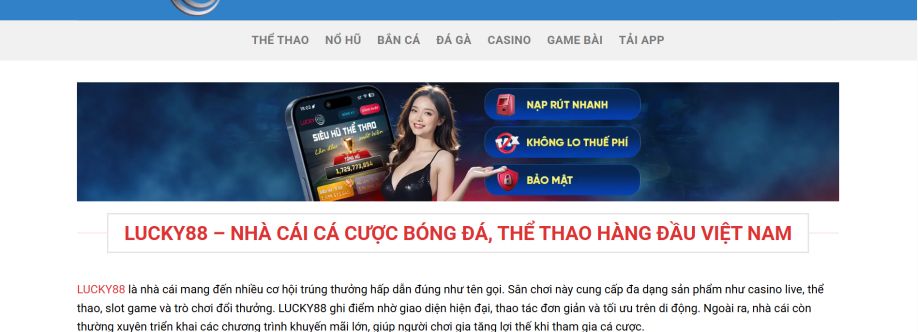 Nhà Đài Lucky88 Cover Image