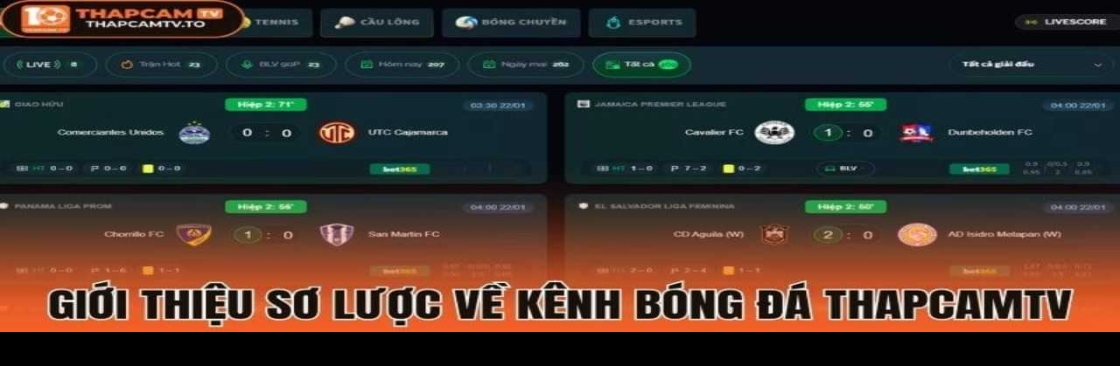 ThapcamTV Link Trực Tiếp Bóng Đá Hôm Nay Cover Image