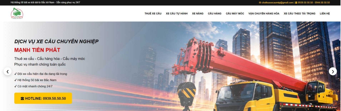 Xe Cẩu Giá Rẻ 24H Cover Image
